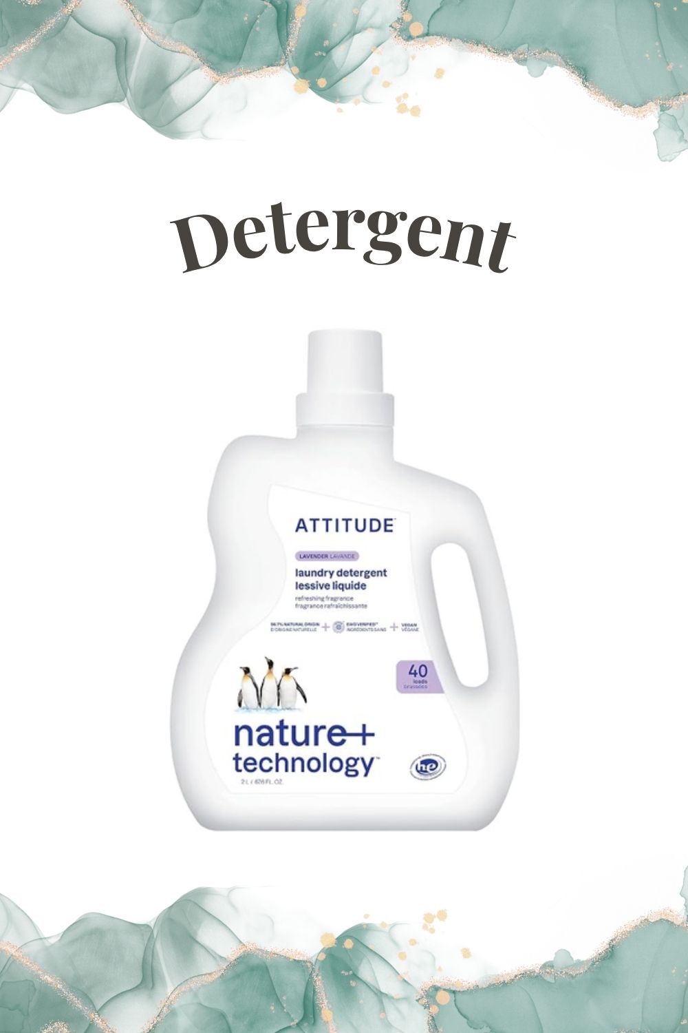 Clean Living Faves detergent