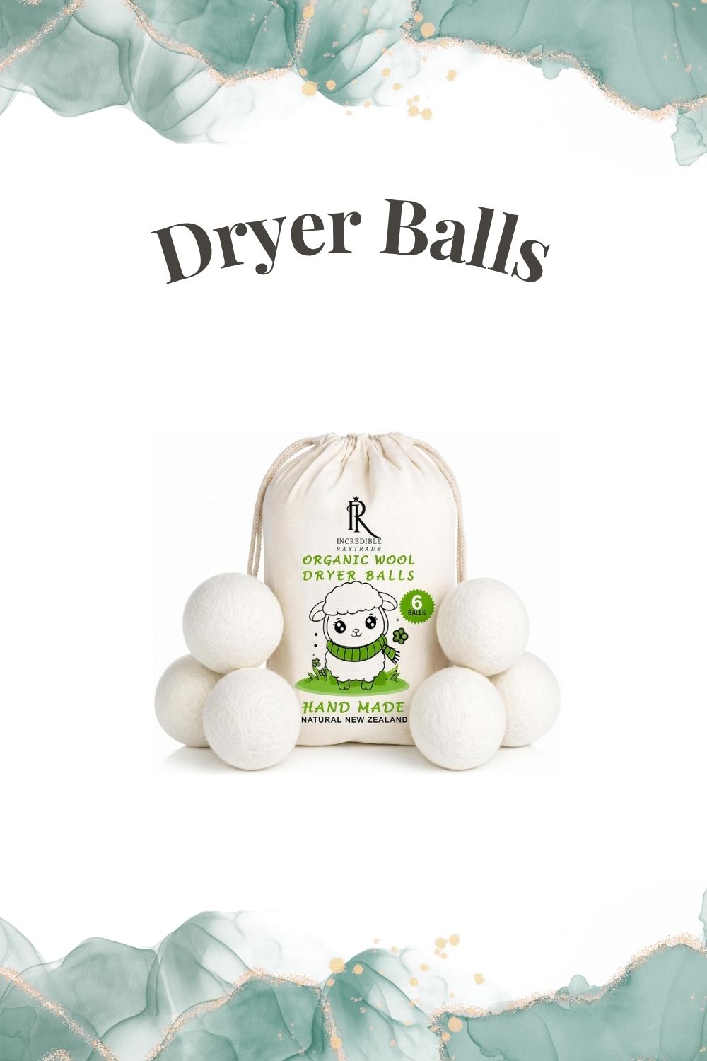 Clean Living Faves dryer balls