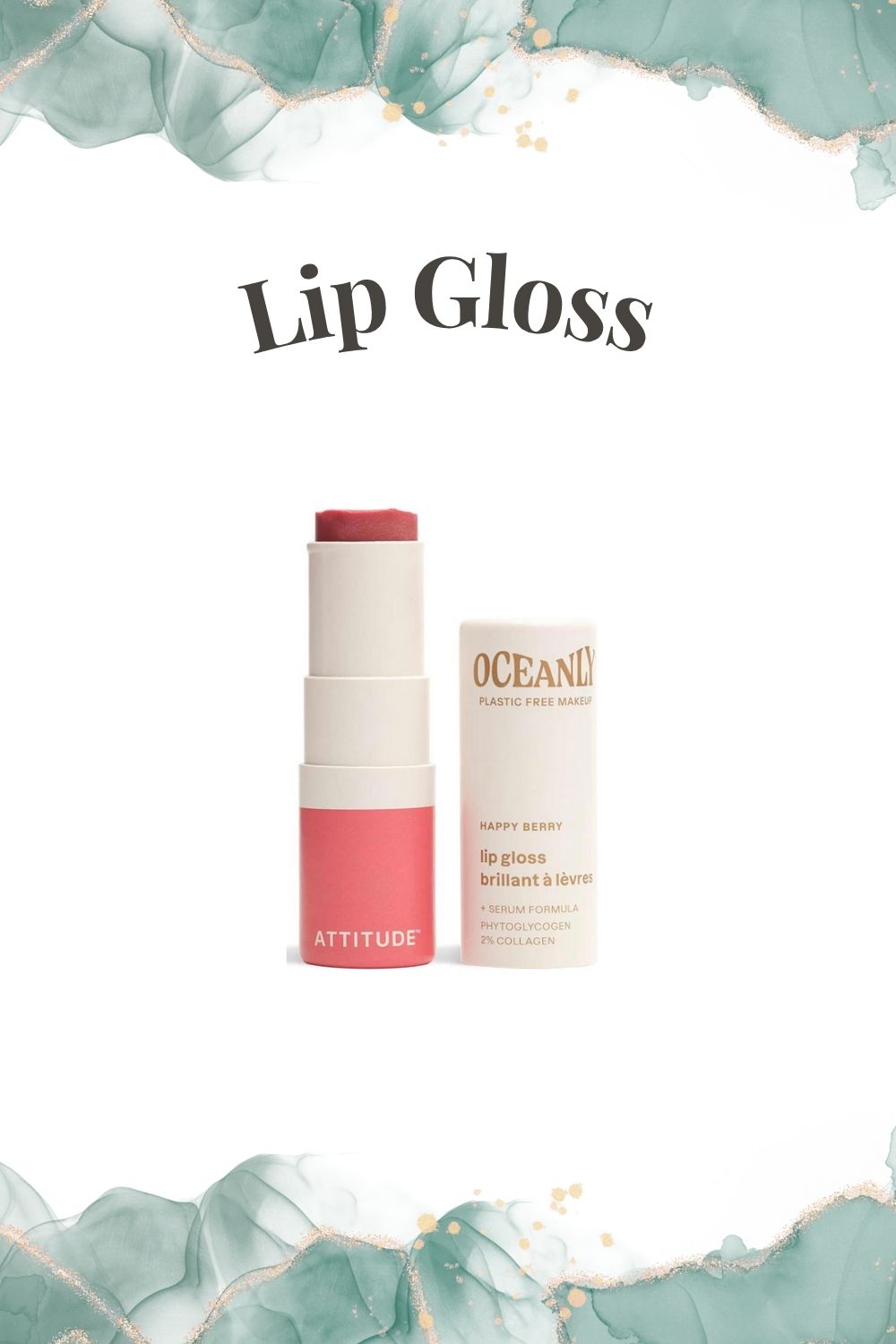 Clean Living Faves lip gloss